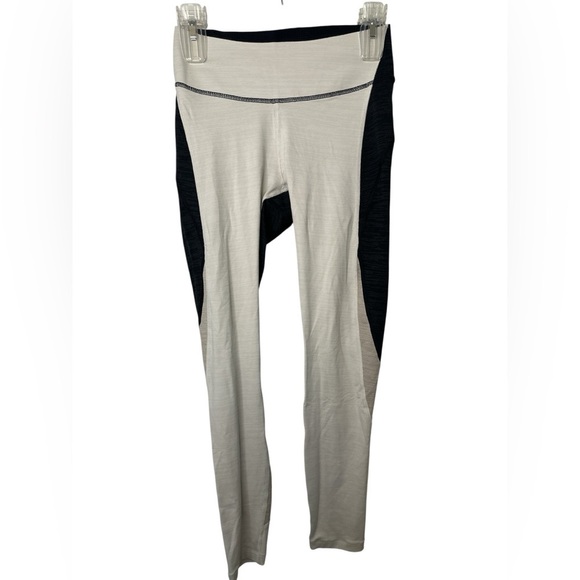 Outdoor Voices Teachsweat 7/8 Length High Waisted Colorblock Leggings Small - Picture 1 of 4